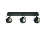 Candellux 3x3W LED GU10 tónový pás, matná čierna Candellux 3x3W LED GU10 tónový pás, matná čierna