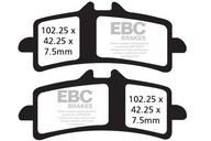 EBC FA447HH zosilnené brzdové doštičky (sada pre 1 kotúč) EBC FA447HH zosilnené brzdové doštičky (sada pre 1 kotúč)