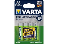 Batérie AA 2100 mAh VARTA (4 ks.) Batérie AA 2100 mAh VARTA (4 ks.)