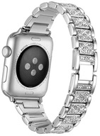 STRIEBORNÝ NÁRAMOK NA APPLE HODINKY 40 mm STRIEBORNÝ NÁRAMOK NA APPLE HODINKY 40 mm