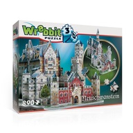 Wrebbit zámok Neuschwanstein 3D PUZZLE Wrebbit zámok Neuschwanstein 3D PUZZLE