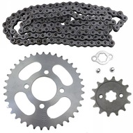 OZUBENÉ KOLO ZADNÉ PREDNÉ QUAD ATV 4T 110 125 KING 14z OZUBENÉ KOLO ZADNÉ PREDNÉ QUAD ATV 4T 110 125 KING 14z