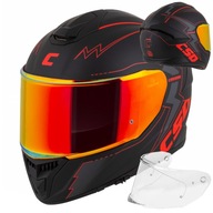MOTOCYKLICKÁ PRILBA CASSIDA GT2 + SLR SKLENENÁ 3XL MOTOCYKLICKÁ PRILBA CASSIDA GT2 + SLR SKLENENÁ 3XL