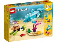 LEGO CREATOR 31128 Delfín a korytnačka 3v1 LEGO CREATOR 31128 Delfín a korytnačka 3v1