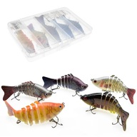 Sada 5 x Breaking Wobbler pre Pike + Box Sada 5 x Breaking Wobbler pre Pike + Box