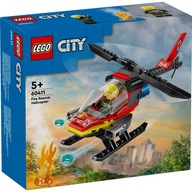 LEGO CITY ORIGINÁLNA SADA BLOKOV POŽIARNY ZÁCHRANNÝ Vrtuľník 60411 LEGO CITY ORIGINÁLNA SADA BLOKOV POŽIARNY ZÁCHRANNÝ Vrtuľník 60411