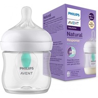 AVENT fľaša Natural Response s antikolikovým krytom 125ml 670/01 AVENT fľaša Natural Response s antikolikovým krytom 125ml 670/01