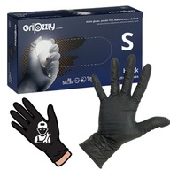 NITRILOVÉ pracovné rukavice čierne STRONG GRIPZZLY ZARYS čierne r.S 50 ks. NITRILOVÉ pracovné rukavice čierne STRONG GRIPZZLY ZARYS čierne r.S 50 ks.