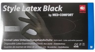 LATEXOVÉ RUKAVICE BEZ PRÁŠKU ČIERNA M LATEXOVÉ RUKAVICE BEZ PRÁŠKU ČIERNA M