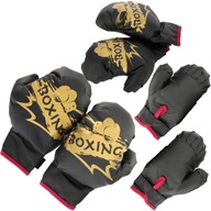 ČIERNOZLATÉ BOXERSKÉ RUKAVICE PRE DETI ČIERNOZLATÉ BOXERSKÉ RUKAVICE PRE DETI