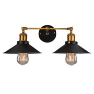 RETRO PRIEMYSELNÁ DVOJNÁSTENNÁ LAMPA RETRO PRIEMYSELNÁ DVOJNÁSTENNÁ LAMPA