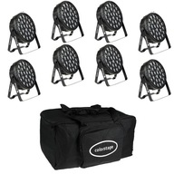 SET 8x ZEN PAR 27 RGBW REFLEKTOR 27x10 TAŠKA SET 8x ZEN PAR 27 RGBW REFLEKTOR 27x10 TAŠKA
