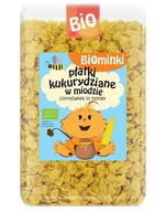 Kukuričné ​​lupienky v bio mede 500 g biominki