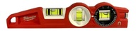 LEVEL 25cm MILWAUKEE NASTAVITEĽNÉ TORPEDO LEVEL 25cm MILWAUKEE NASTAVITEĽNÉ TORPEDO