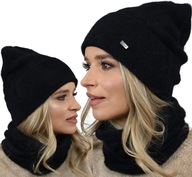 Set Alpaca HAT, skladací nákrčník, čierny AL3 Set Alpaca HAT, skladací nákrčník, čierny AL3