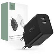 SIEŤOVÁ NABÍJAČKA DUAL USB-C 35W ZDROJ PRE IPHONE 15 / MACBOOK AIR M1 M2 SIEŤOVÁ NABÍJAČKA DUAL USB-C 35W ZDROJ PRE IPHONE 15 / MACBOOK AIR M1 M2