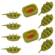Sada 8+2 METODOVÝCH KOŠÍKOV pre method feeder 15 20 25 30 35 40 50 60g Sada 8+2 METODOVÝCH KOŠÍKOV pre method feeder 15 20 25 30 35 40 50 60g