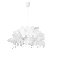 Závesná lampa Farfalla 1xE27 biela LP-3439/1P WHITE Závesná lampa Farfalla 1xE27 biela LP-3439/1P WHITE