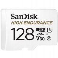 High Endurance microSDXC 128GB V30 s adaptérom (rekordéry a monitorovanie)