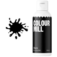 COLOR MILL olej potravinárske farbivo 100ml ČIERNA