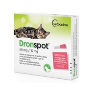 DRONSPOT DROPS WORMING CAT 2,5kg až 5kg 2ks DRONSPOT DROPS WORMING CAT 2,5kg až 5kg 2ks