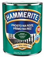 Hammerite rovný na hrdze POLOMATNÝ TMAVO ZELENÝ 0,7L Hammerite rovný na hrdze POLOMATNÝ TMAVO ZELENÝ 0,7L