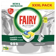 Kapsule do umývačky riadu Fairy Platinum Lemon 100 ks. Kapsule do umývačky riadu Fairy Platinum Lemon 100 ks.