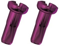 Sapim POLYAX hliníkové niple 12mm 36ks Fialové Sapim POLYAX hliníkové niple 12mm 36ks Fialové