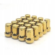 Matice kolies Ford Dodge Honda 12x1,5 19mm Gold 20 Matice kolies Ford Dodge Honda 12x1,5 19mm Gold 20