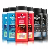 APART pánsky sprchový gél 3v1 MIX x6 SET APART pánsky sprchový gél 3v1 MIX x6 SET