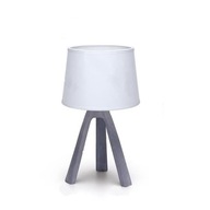 Stolná lampa 18x18x31cm, statív, sivá Stolná lampa 18x18x31cm, statív, sivá