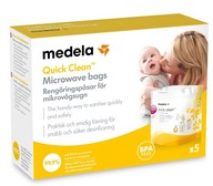 Medela sterilizačné vrecká do mikrovlnnej rúry 5x