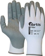 Rukavice Fitter Foam veľkosť 8 biele a šedé Rukavice Fitter Foam veľkosť 8 biele a šedé