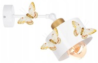 Detské nástenné svietidlo BUTTERFLY LOFT GOLD na zápästie Detské nástenné svietidlo BUTTERFLY LOFT GOLD na zápästie