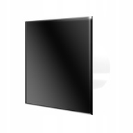 Sklenený ventilátor Veroni Glass 100 WCH TIMER + HYGROSTAT Čierny