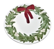 Blanche Slávnostný vianočný dekoratívny tanier 33