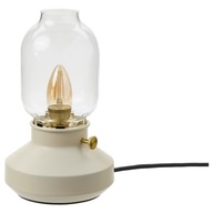 Stolná lampa IKEA TARNABY E14, stmievač, béžová