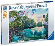 2D puzzle Morské živočíchy a vtáky 500 ks 16943 2D puzzle Morské živočíchy a vtáky 500 ks 16943