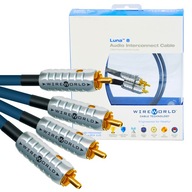 AUDIO KÁBEL 2RCA - 2RCA CINCH WIREWORLD LUNA 1 m AUDIO KÁBEL 2RCA - 2RCA CINCH WIREWORLD LUNA 1 m