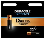 8x AA LR6 DURACELL OPTIMUM 8 ks