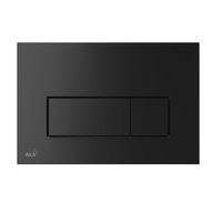 WC tlačidlo AlcaPlast DELFIN MAT BLACK WC tlačidlo AlcaPlast DELFIN MAT BLACK