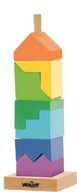 Farebná kolová veža