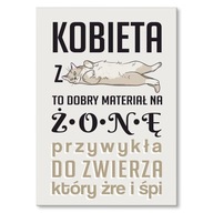 Darček, dekorácia na stenu, plech, nápis pre priateľku, manželku, partnerku, MAČKU Darček, dekorácia na stenu, plech, nápis pre priateľku, manželku, partnerku, MAČKU
