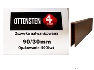 TESÁRSKE SVORKY TYP 90 DĹŽKA 30 mm - 5 000 ks. TESÁRSKE SVORKY TYP 90 DĹŽKA 30 mm - 5 000 ks.