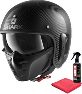 Prilba SHARK S-DRAK CARBON 2 SKIN čierna L