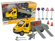 Stavebné auto pre cestné služby s trecím pohonom Stavebné auto pre cestné služby s trecím pohonom
