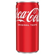 Coca-Cola Original Taste sýtený nápoj 200ml plechovka