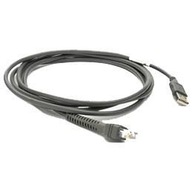 USB kábel Zebra Serie A, sivý, 2,1 m