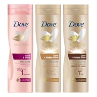 Dove rozjasňujúci balzam 250 ml + 2 bronzujúce balzamy 250 ml