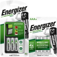 Nabíjačka ENERGIZER + batérie AA R6 + AAA R3